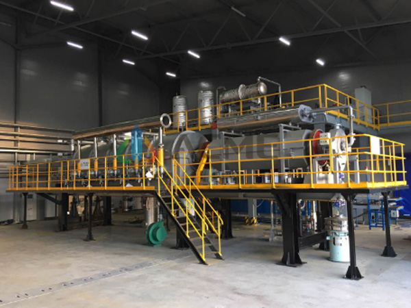 Horno de Reducción Rotatorio