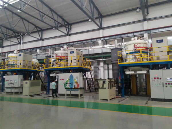 Línea de Producción Inteligente de Tratamiento Térmico Al Vacío