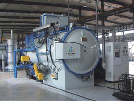 Horno de Vacío de Temple de Aceite Refrigerado por Gas con Doble Cámara Horizontal